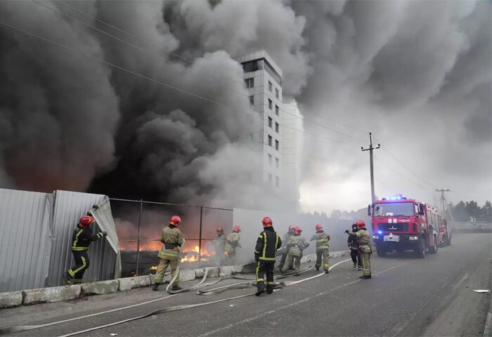 Zaporizhzhia nuclear power plant fire extinguished after Russian attack