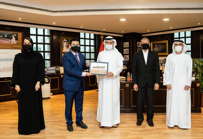 Bilateral cooperation discussed between DEWA, MGTC