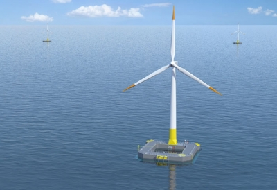 First floating wind turbine to start supplying the electricity grid in Europe