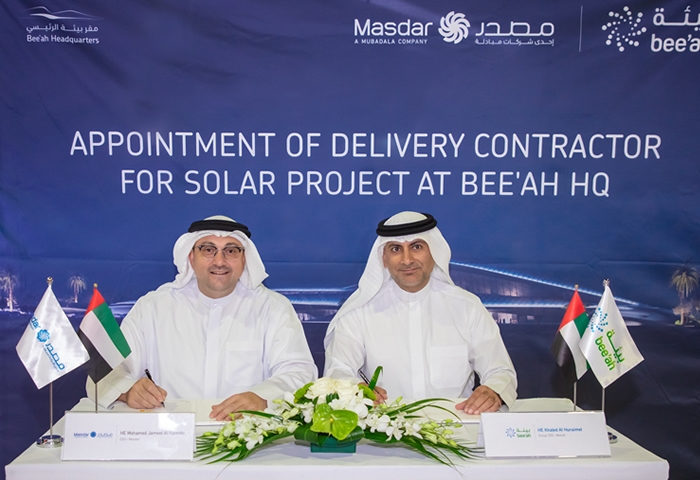 Bee’ah appoints Masdar to deploy solar energy in new HQ