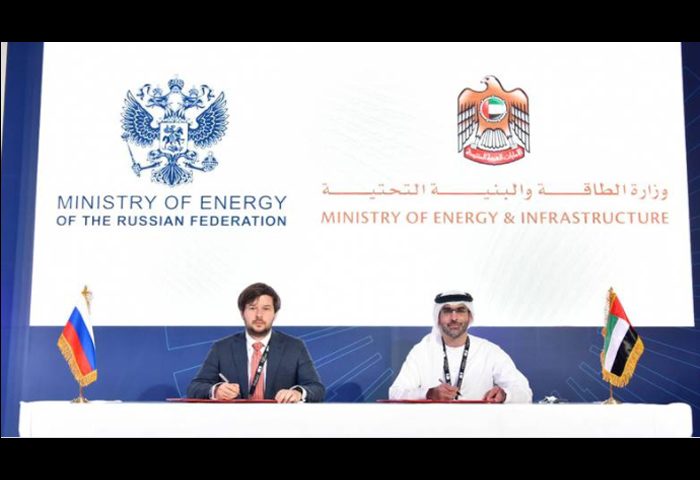 UAE and Russia sign deal to form joint task force for clean energy