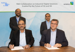 Nokia Bell Labs and Aramco Announce R&amp;D Collaboration